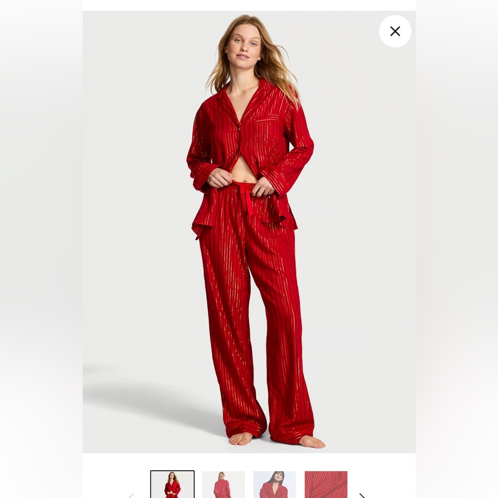 Victoria Secret’s Red Flannel Pj’s